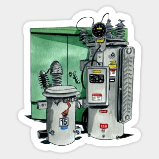 Powerline Transformers Sticker